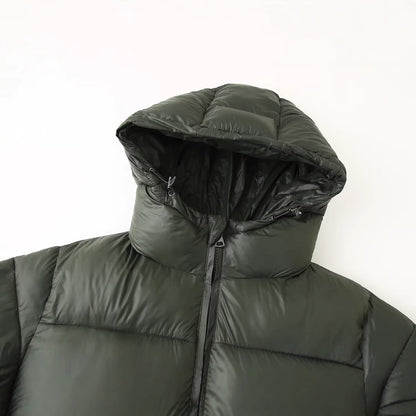 Thin Hood Cotton Winter Thermal Windproof Coats