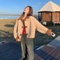 Women's Faux Lamb Fur Small Fashion Temperament Coats