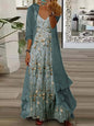 Clothes Elegant Graceful Dress Printing Crafts Dresses