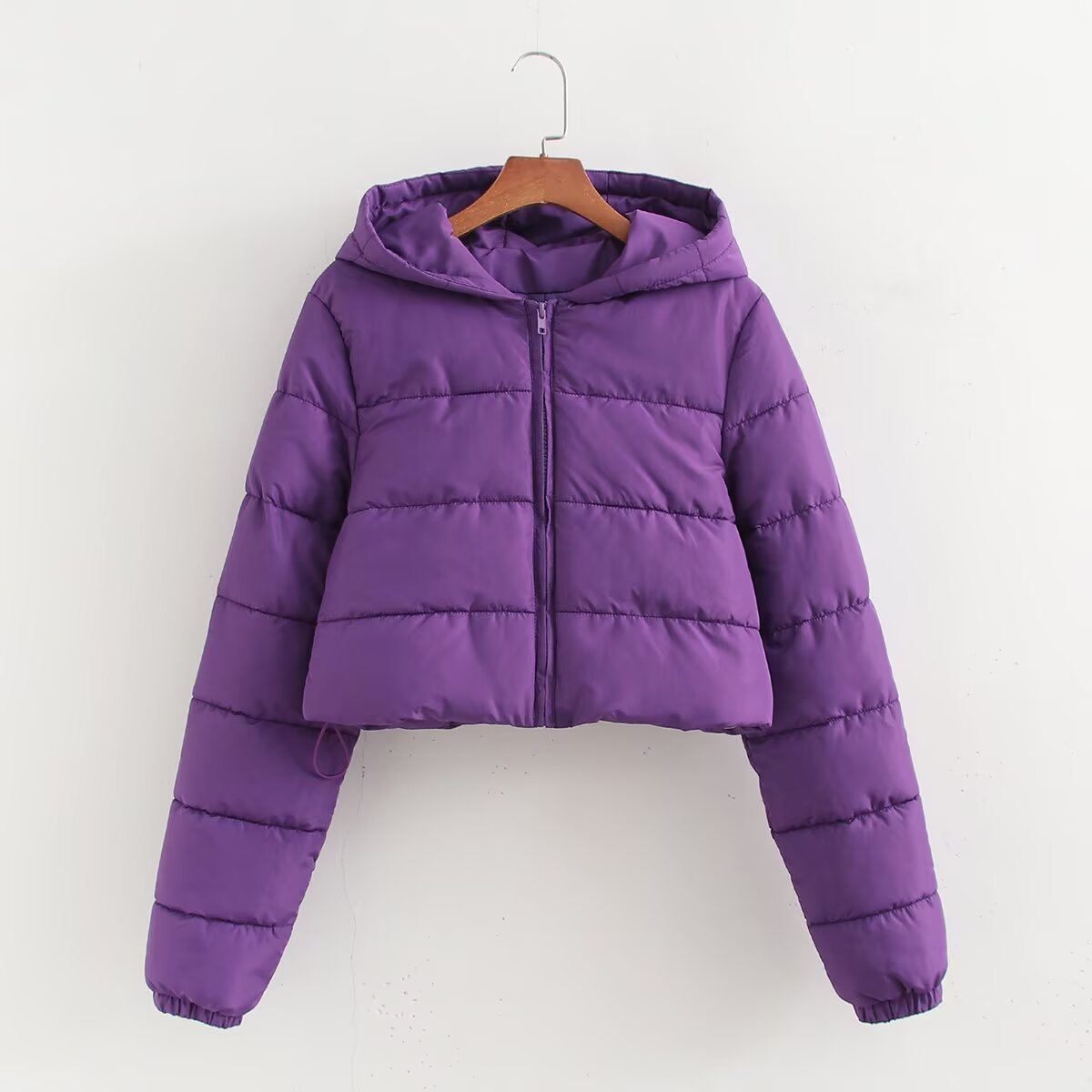 Women's Versatile Urban Casual Hooded Cotton Coats