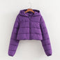 Women's Versatile Urban Casual Hooded Cotton Coats