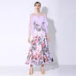 Dance National Dress Printed Long Sleeve Dresses
