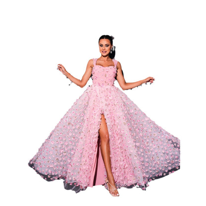 Women's Sling Long Bohemian Style Wide Hem Dresses