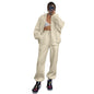 Women's Color Stand Collar Long Sleeve Fashion Suits