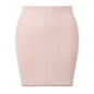 Women's Glamorous Beautiful Fashionable Knitted Three-piece Suits