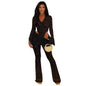 Women's Russian Sexy Lace Two-piece Set Jumpsuits