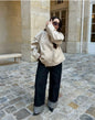 Women's Solid Color Commute Versatile Stand Collar Coats
