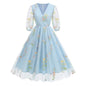 Summer Super Fairy Dress Princess French Embroidery Dresses