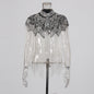 Women's Style High-grade Waistcoat Niche Beaded Tassel Coats