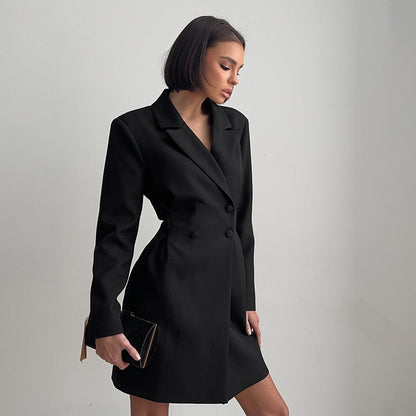 Women's Sweet Cool Style Business Dress Commuter Waist Dresses