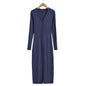 Hot Single Breasted Temperament Extended Female Slim Fit Blouses