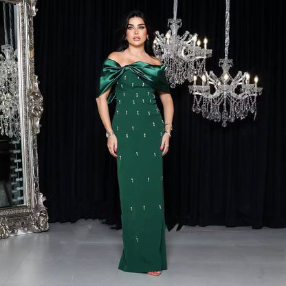 Black Fashion Bandeau Slim Long Dress Dresses