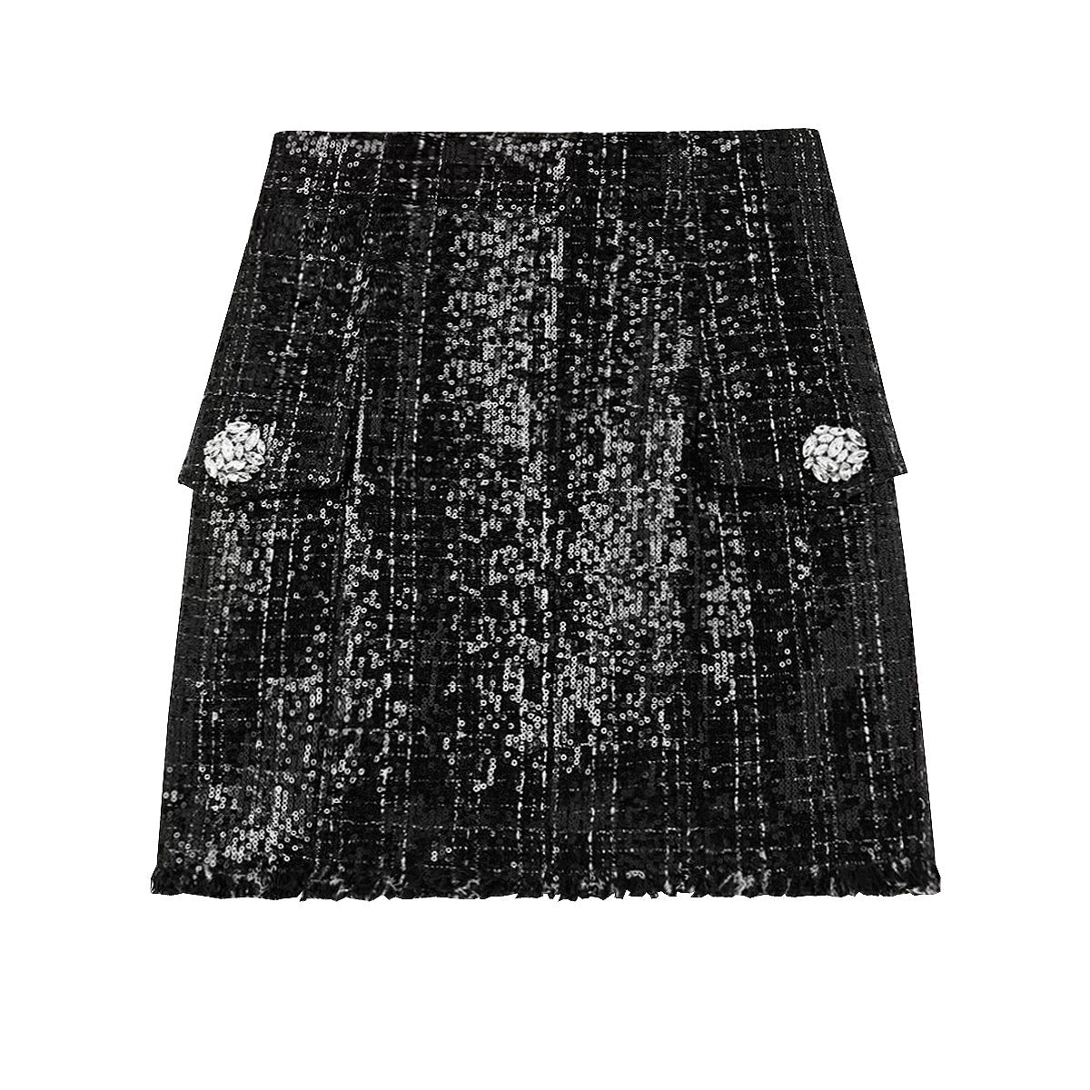 Women's Fashion Sequined Diamonds High Quality Coats