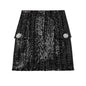 Women's Fashion Sequined Diamonds High Quality Coats