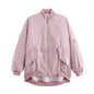 Women's American Flight Loose Baseball Thin Cotton Jackets
