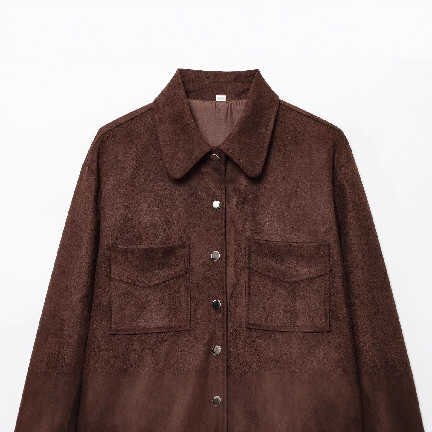 Women's Elegant Fashion Casual Suede Textured Coats