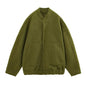 Women's Stand Collar Pocket Loose Pilot Coats