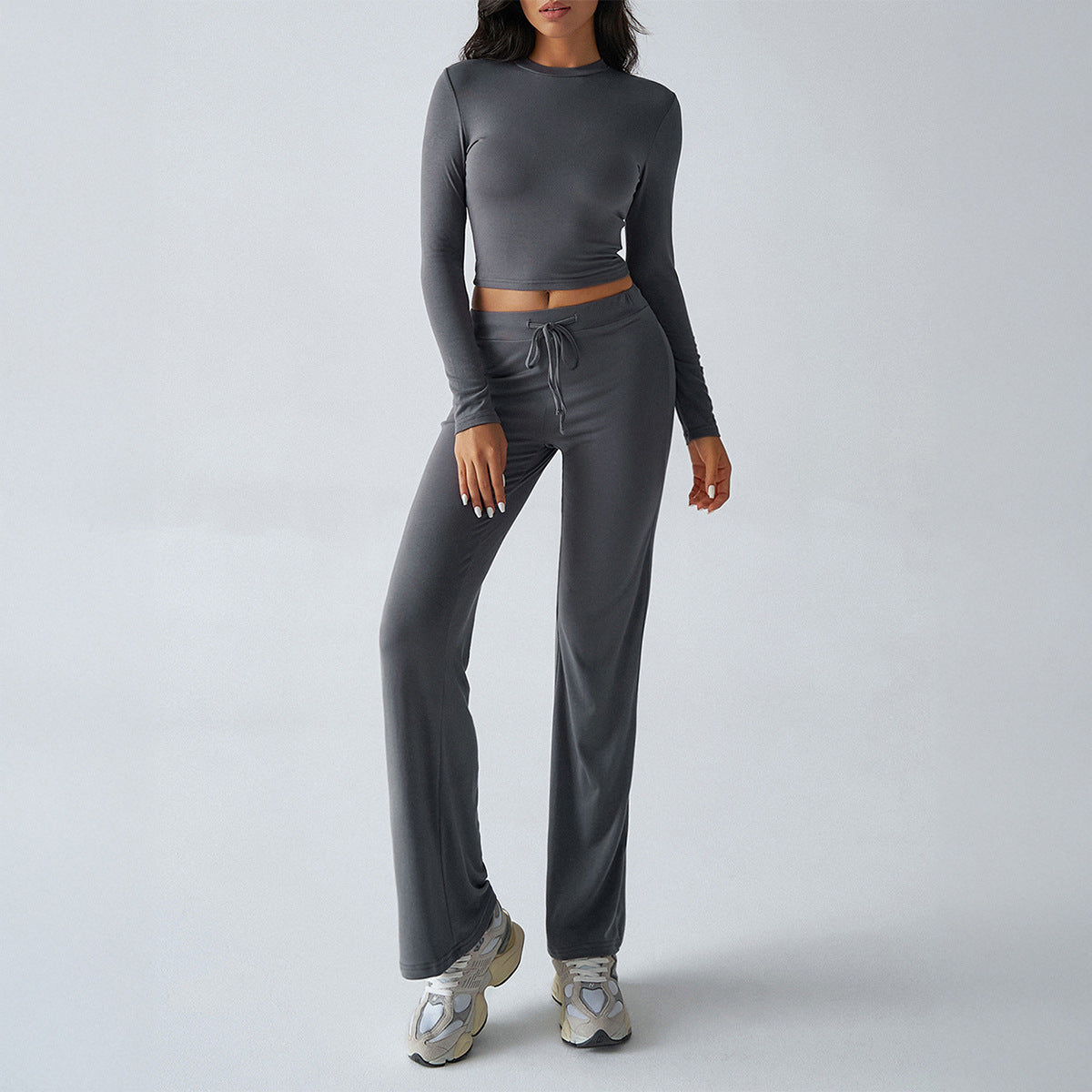 Women's Casual Sports Style Slim Long Sleeve Suits