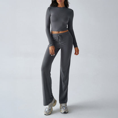 Women's Casual Sports Style Slim Long Sleeve Suits