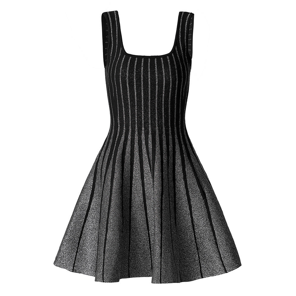 Design High Waist Big Swing Jacquard Inner Wear Fashionable Skirts