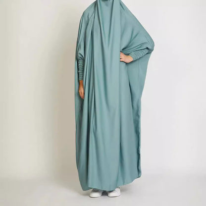 Turkish Solid Color Loose Large Robe Dresses