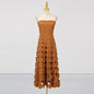Women's Elegant High-grade Tube Dress Summer Solid Dresses