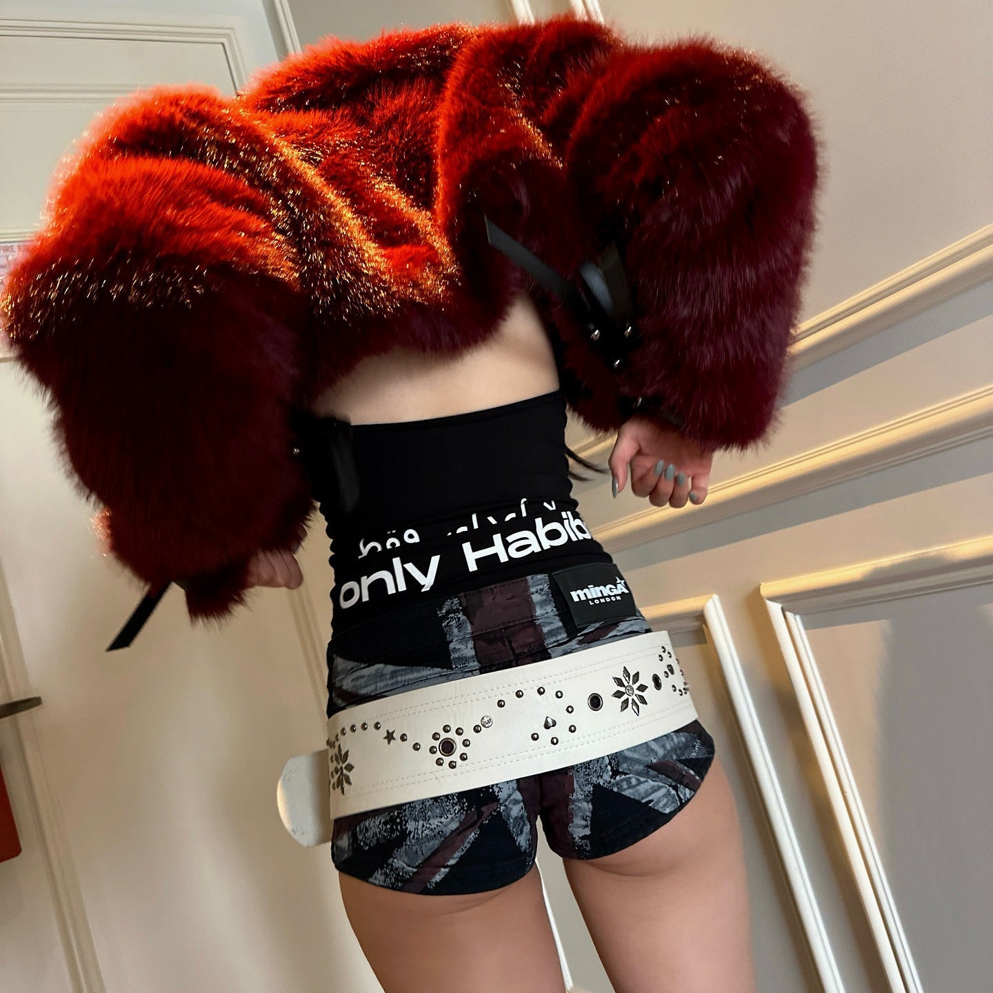 Women's Trend Solid Color Plush Loose Warm Unique Coats