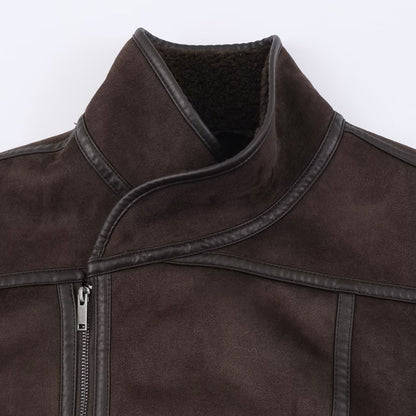 Women's Commuting Fashion Casual Stand Collar Double-sided Jackets