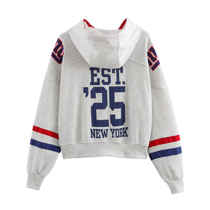 Women's Fashion Casual Comfortable Printed Hooded Cotton Suits