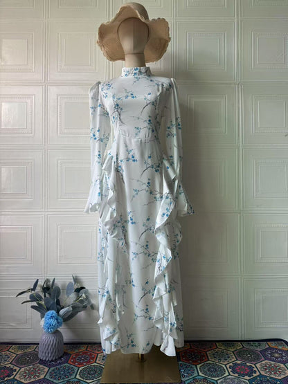 Women's Spring Slim Fit Elegant Retro Soft Dresses