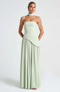 Spring Solid Color Sleeveless Tube Backless Tops