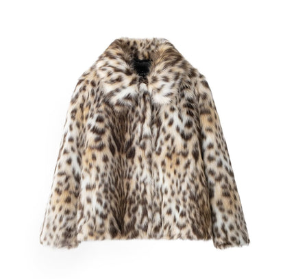 Women's Thick Lamb Wool Thickened Winter Furry Coats