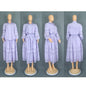 Women's Retro Lace Stitching Lapel Lantern Sleeve Suits