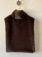 Warm Mink Fur Turtleneck Street Fashion Coats