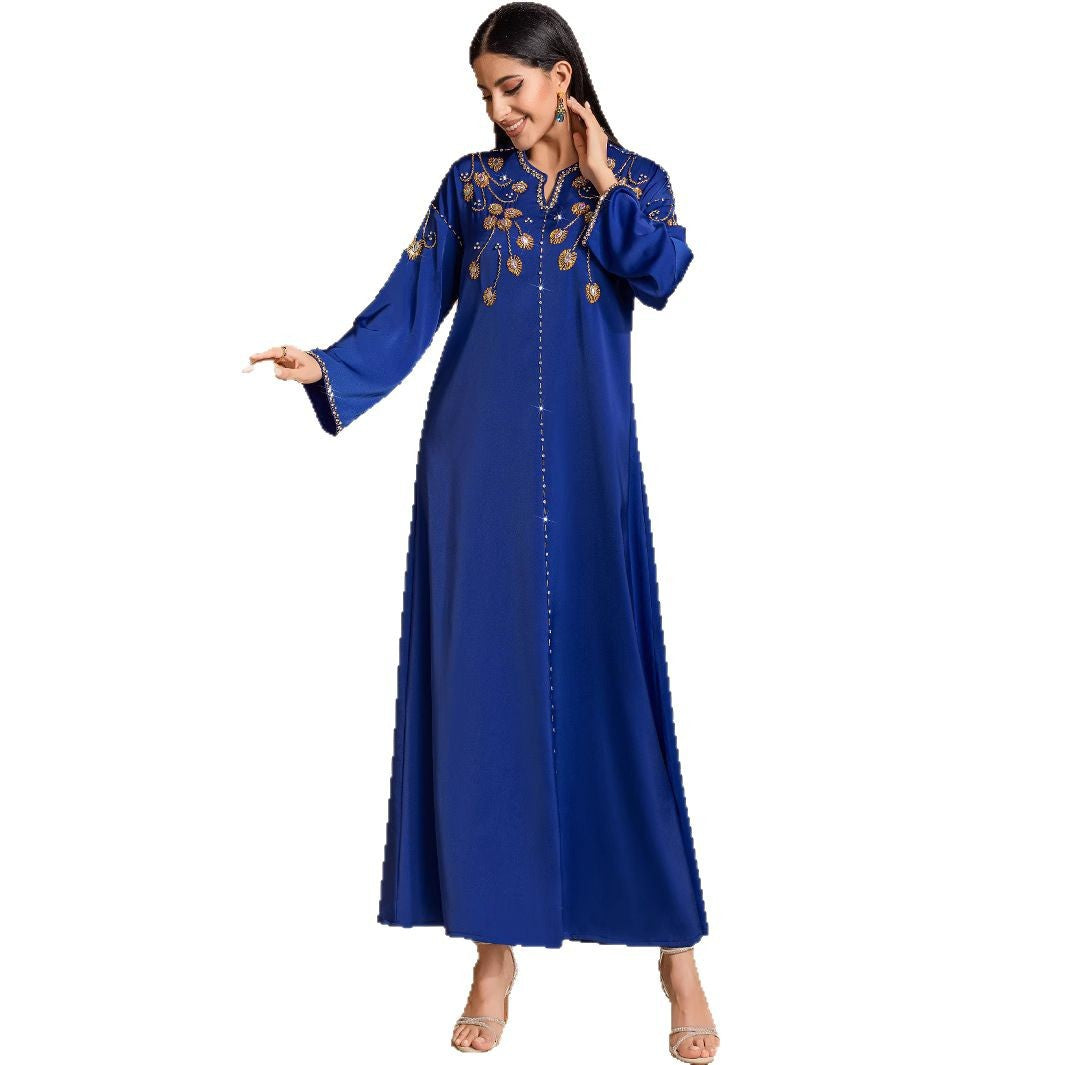 Dream Blue Saudi Arabia Diamond Dress Dresses