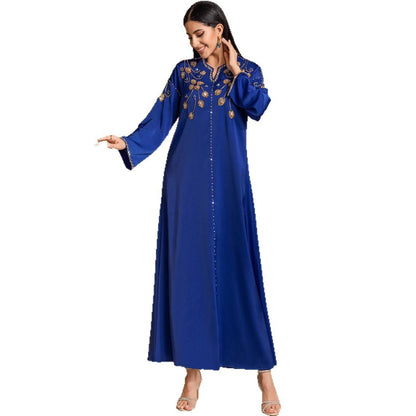 Dream Blue Saudi Arabia Diamond Dress Dresses