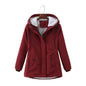 Women's European Ladies Hooded Parka Winter Warm Coats
