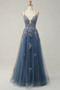 Women's Dress Suspender Dance Long Banquet Catwalk Applique Wedding Dresses