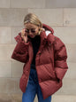 Women's Glamorous Trendy Cotton Loose Loose-fitting Coats