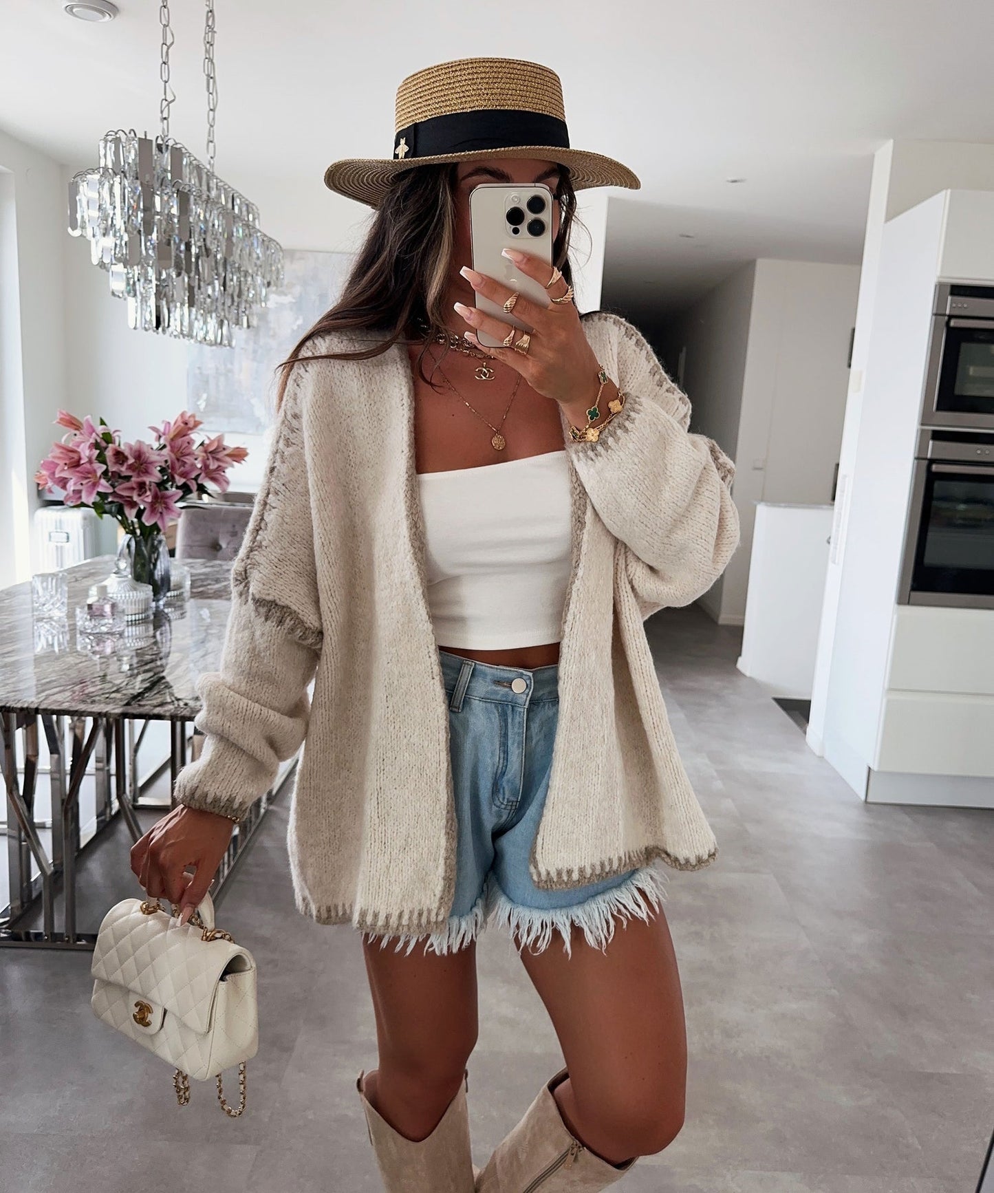 Women's Outer Wear Knitted Loose College Style Cardigans