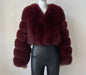 Women's Fox Fur Thickened Long Sleeve Imitation Coats
