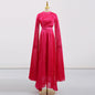 Women's French Royal Style Super Long Sleeve Retro Dance Dresses