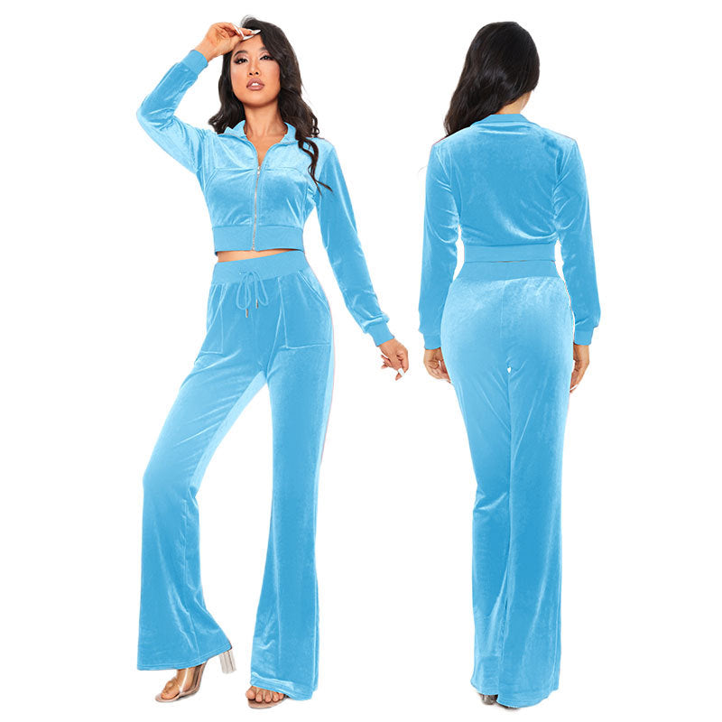 Women's Autumn Casual Fashion Veet Slim Fit Suits