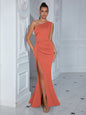 Women's Dress For Summer High-grade Split Shoulder Dresses