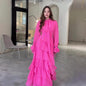 Stitching Palace Style Chiffon Design Sense Half Dresses
