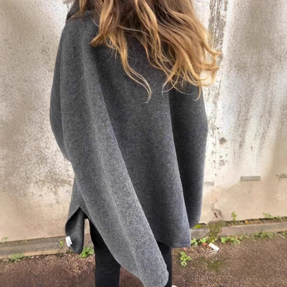 Women's Loose Long Sleeve Large Lapel Fur Coats