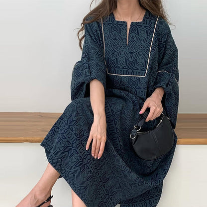 Women's Color Simple Comfortable Loose Long Sleeve Clothing