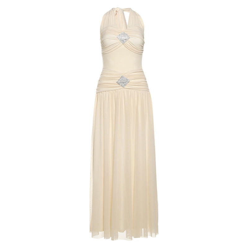 Women's Low-cut Design Elegant Solid Color Fashionable Clothing