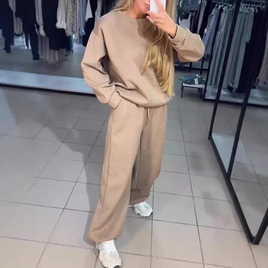 Women's Round Neck Long Sleeve Full Body Suits