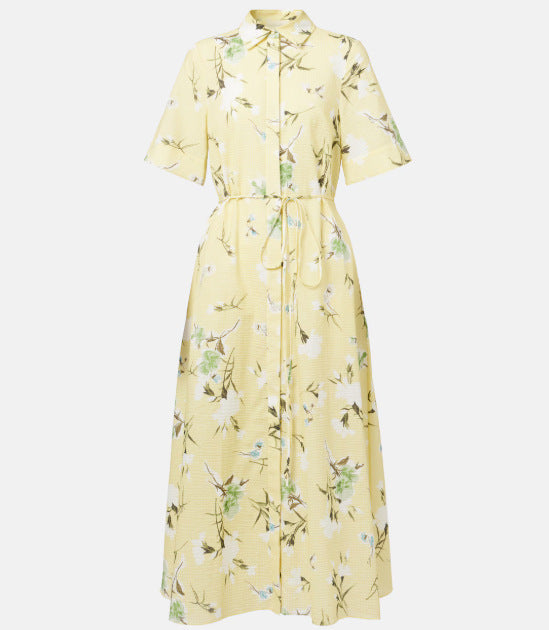 Versatile Fashion Magazine Petal Female Dress Dresses